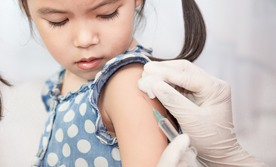 What happens when parents cannot agree on child vaccination?